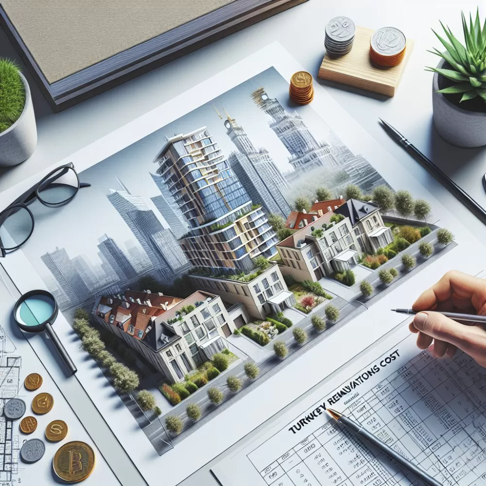 ceny remontów pod klucz Warszawa