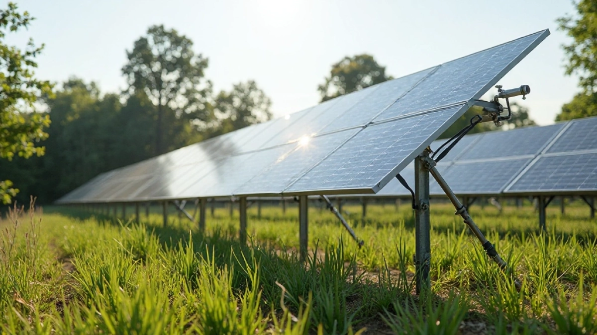 Konstrukcja pod panele fotowoltaiczne na gruncie 10 kW