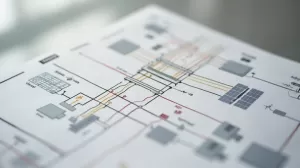 Schemat podłączenia paneli fotowoltaicznych